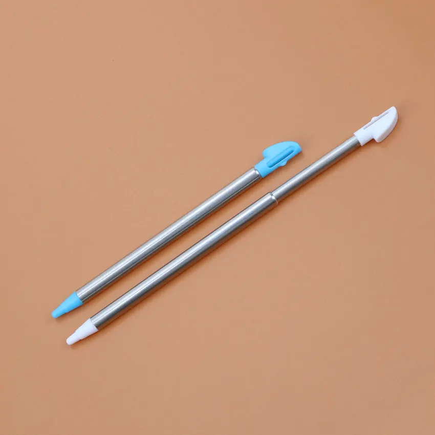 ChengHaoRan 1pcs Multi-Color Metal Telescopic Stylus Plastic Stylus Touch Screen Pen For 3DS LL XL Portable Pencil Touchpen