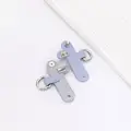 Purple Silver Buckle