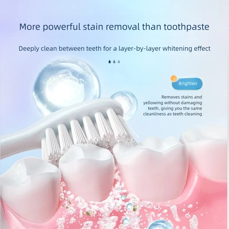 Tooth Whitening Powder Fresh Tooth Powder Use With Toothbrush Tongue Scraper Polishing Powder Teeth Bleaching Powder