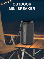S32 Bluetooth Speaker Outdoor Portable Bass Speaker, IPX 6 Waterproof, Wireless Speaker for Hiking and Outdoors