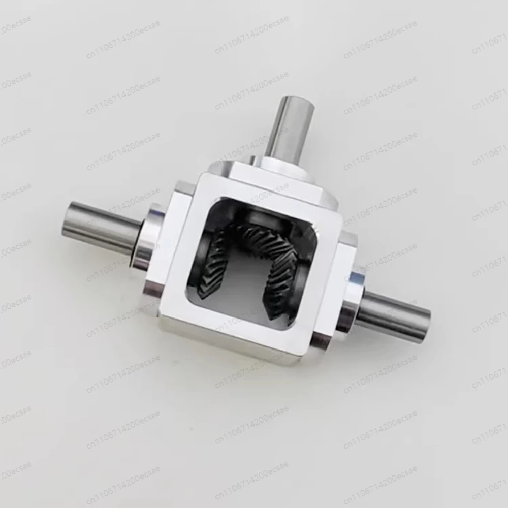 

Small 1:1T type cross commutator shaft diameter 10 right angle transmission gearbox beveled gearbox rotates non-porous