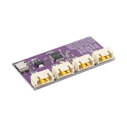 CH344 USB to 4-channel TTL Serial Port USB Type-C Interface 6Mbps High Speed Communication Conversion Module