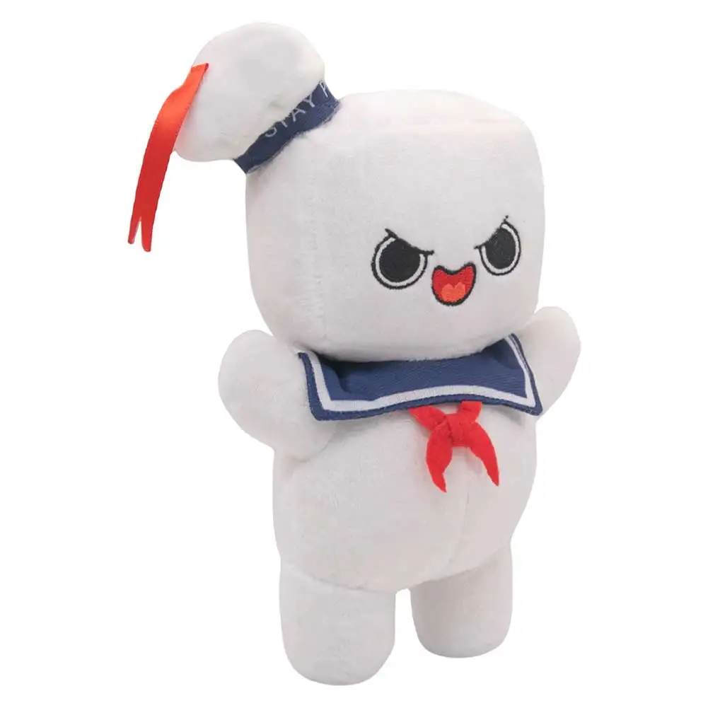 Film Ghost Cosplay Busters Fantasie Rekwisieten Schattig Blijf Puft Marshmallow Man Pluche Beeldje Zacht Gevulde Mascotte Kerst Verjaardagscadeau