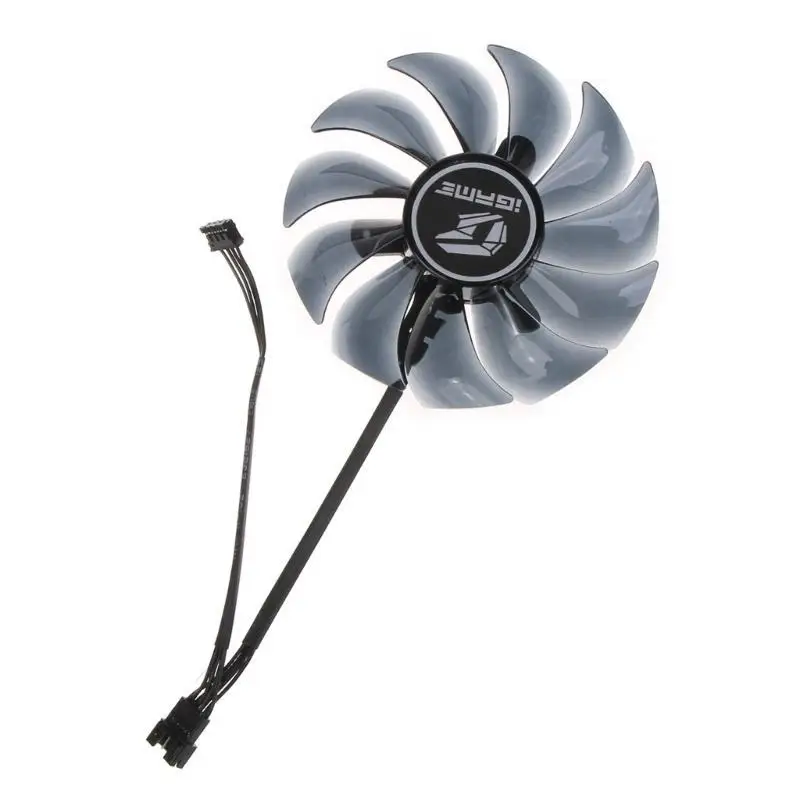

652F 1/3PC Graphics Card Cooling Fan for Colorful 2060 2070 2080 2080Ti 1660ti 1660 VGA Fan 4Pin 12V 89mm/75mm