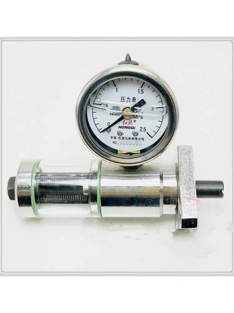 

Diesel VE Pump Piston Travel Tester Stroke Gauge with 2.5Mpa Pressure Meter, Fuel Pump Internal Pressure Meausring Tool