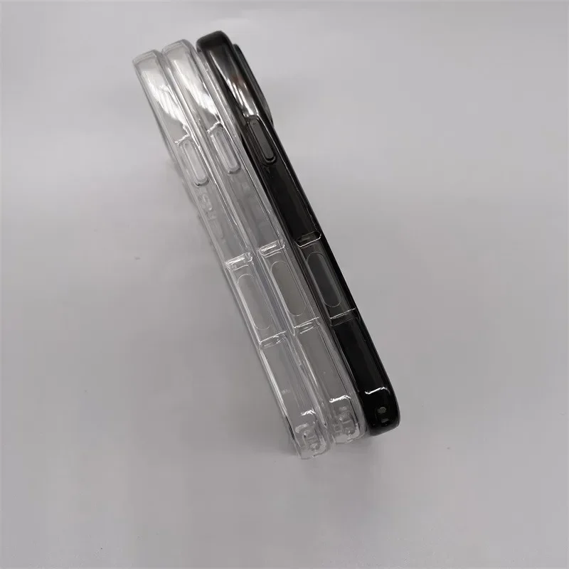 الأصلي سلسلة التماثل واضح جراب هاتف آيفون 17 برو ماكس الهواء 16 15 14 13 12 بريق شفاف Ott صندوق مكافحة الإفلات غطاء #6