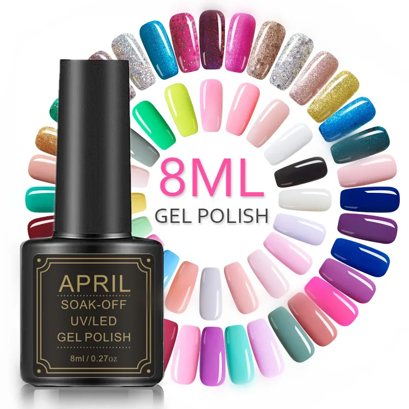 

APRIL UV Gel Polish One Step Gel Lacquer VENALISA Soak off Organic UV LED Nail Gel Varnish Nail Art Salon New Arrival Varnish