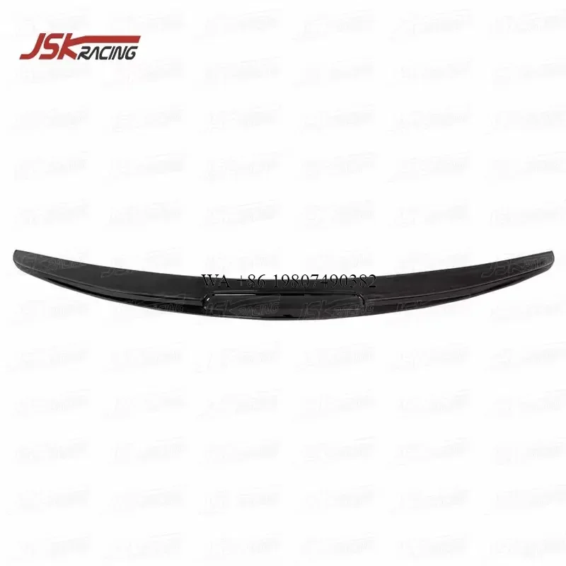 Wmwmnu JSK Style Carbon Fiber Rear Spoiler Wing for 488 GTB Spider 2015-2018 Trunk Lip Aerodynamic Body Kit