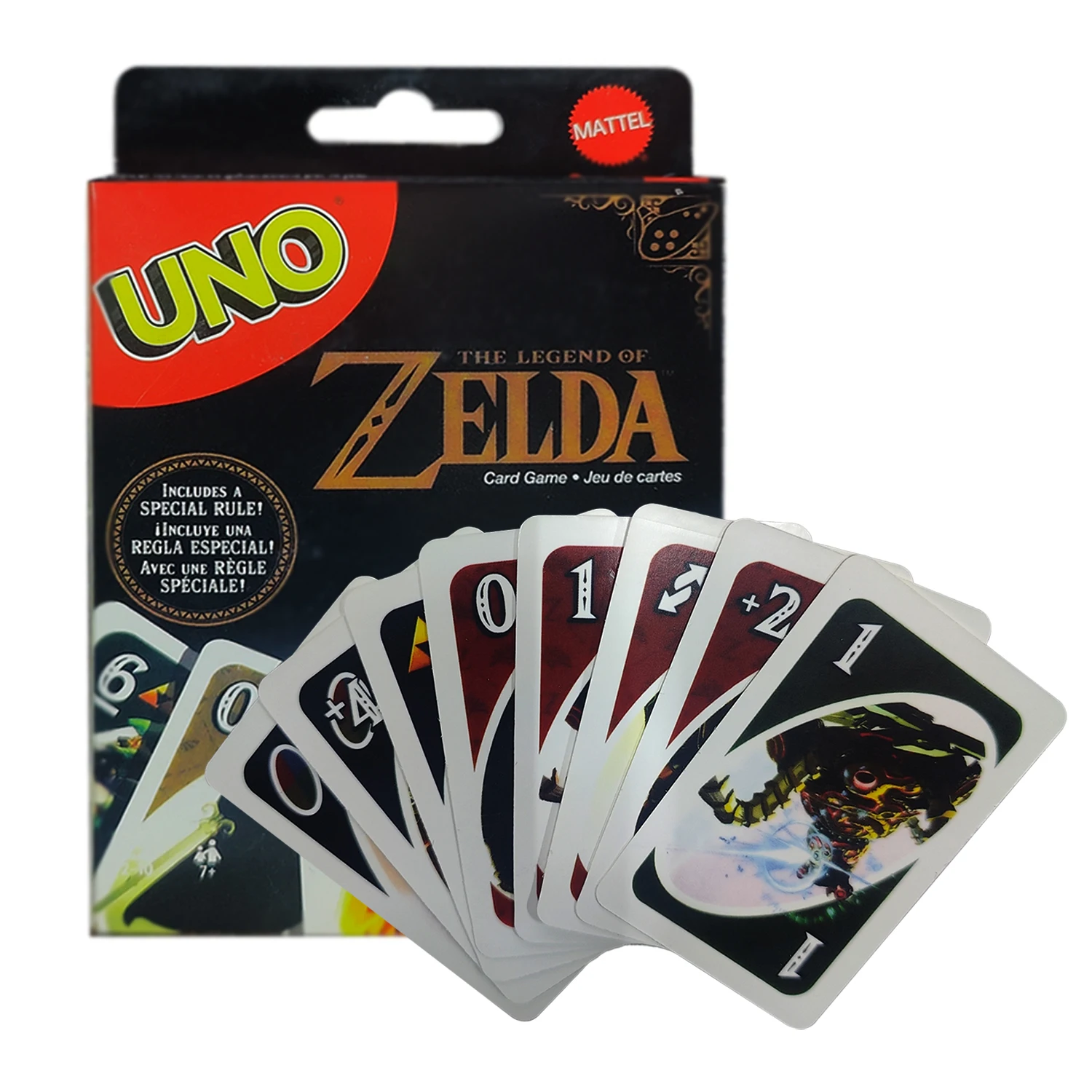 UNO FLIP! Игра аниме мультяшная фигурка узор семейные забавные развлечения uno карты игры для рождественского подарка