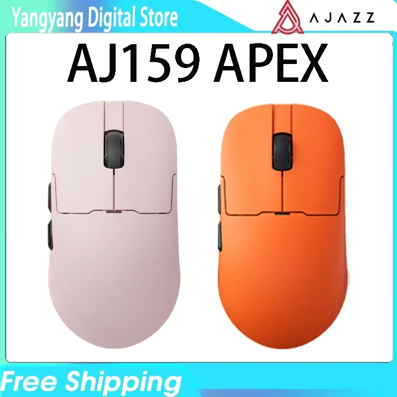 AJAZZ AJ159 APEX Wireless Mouse 8K PAW3950 Nordic52840 Ergonomics Right Hand Esports Mouse Lightweight PC Accessories Vorlant CS