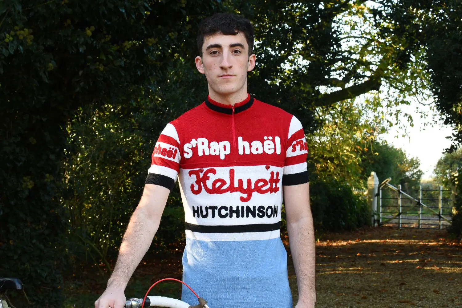 

Saint-Raphael Wool Cycling Jersey Bike Wear Top Retro Classics Men And Women - VV Classics Retro