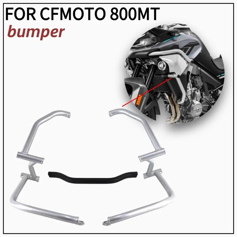 

New FOR CFMOTO 800MT Motorcycle Accessories Bumper Guard Bar Fall Protection For FOR CF 800MT