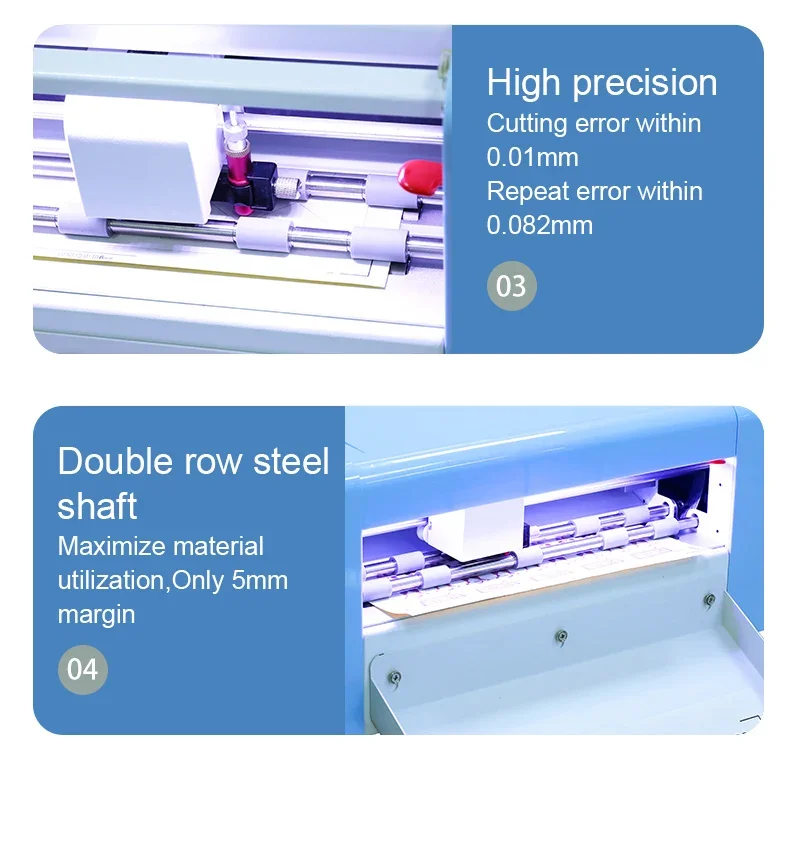 Fabrikant Prijs Wifi USB Connect Cutter Label Sticker Stansmachine