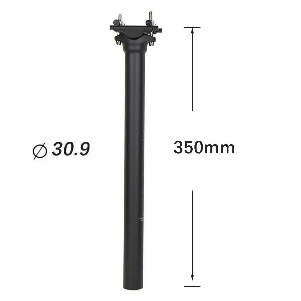 ELITA ONE Fahrradsattelstütze Carbon Leicht 25,4/27,2/30,9/31,6mm MTB/Rennrad Sattelstütze 300/350/400mm