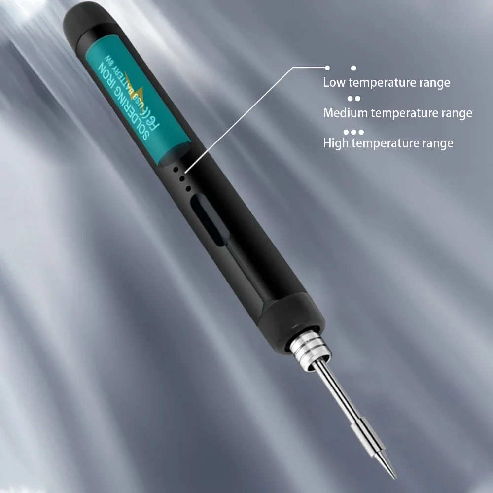 المحمولة 5 فولت 8 واط USB اللاسلكية سبيكة لحام سبيكة لحام كهربائي شحن سريع بطارية ليثيوم لحام الحديد إصلاح أداة لحام