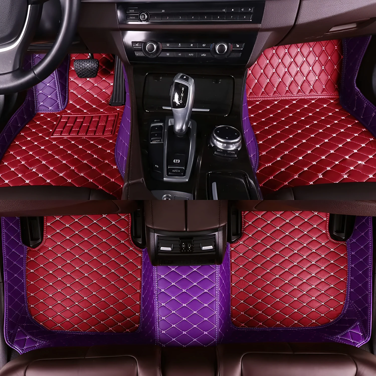 

Custom car floor mats for BYD Sealion 7 2023 2024 2025 Auto full set carpet pads leather foot mat rugs