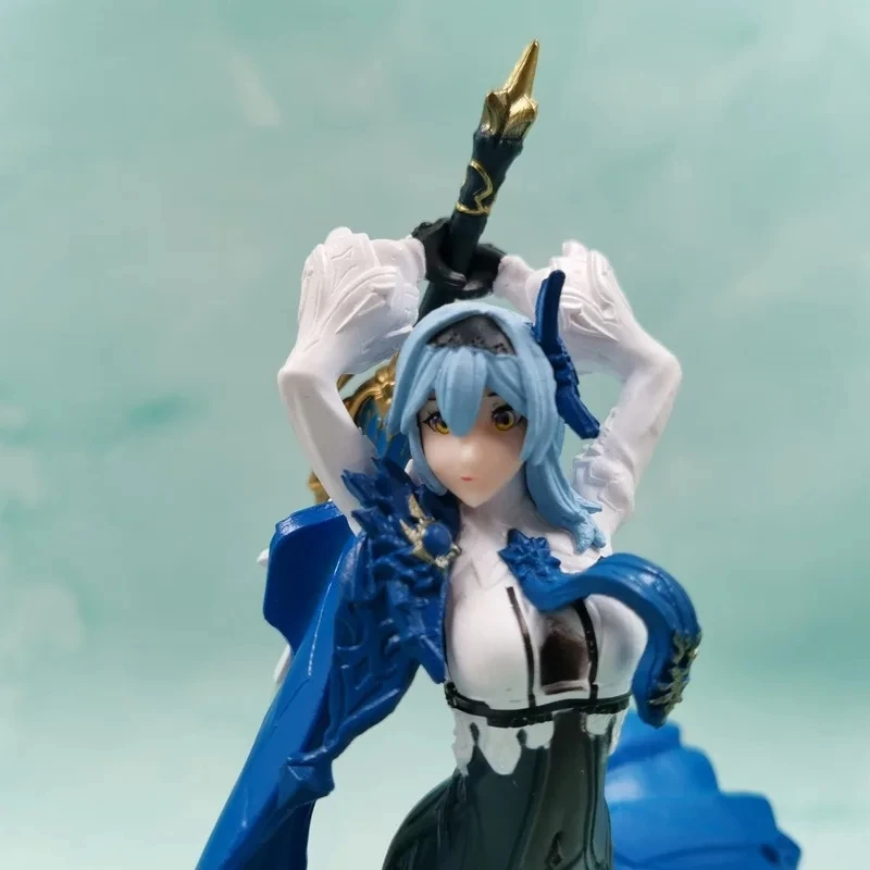 Figura de Ação Genshin Impact PVC, Menina Anime, Klee Paimon, Estatueta Hu Tao, Modelo Toy, Presente Boneca, 18cm, Hu Tao, Bonito
