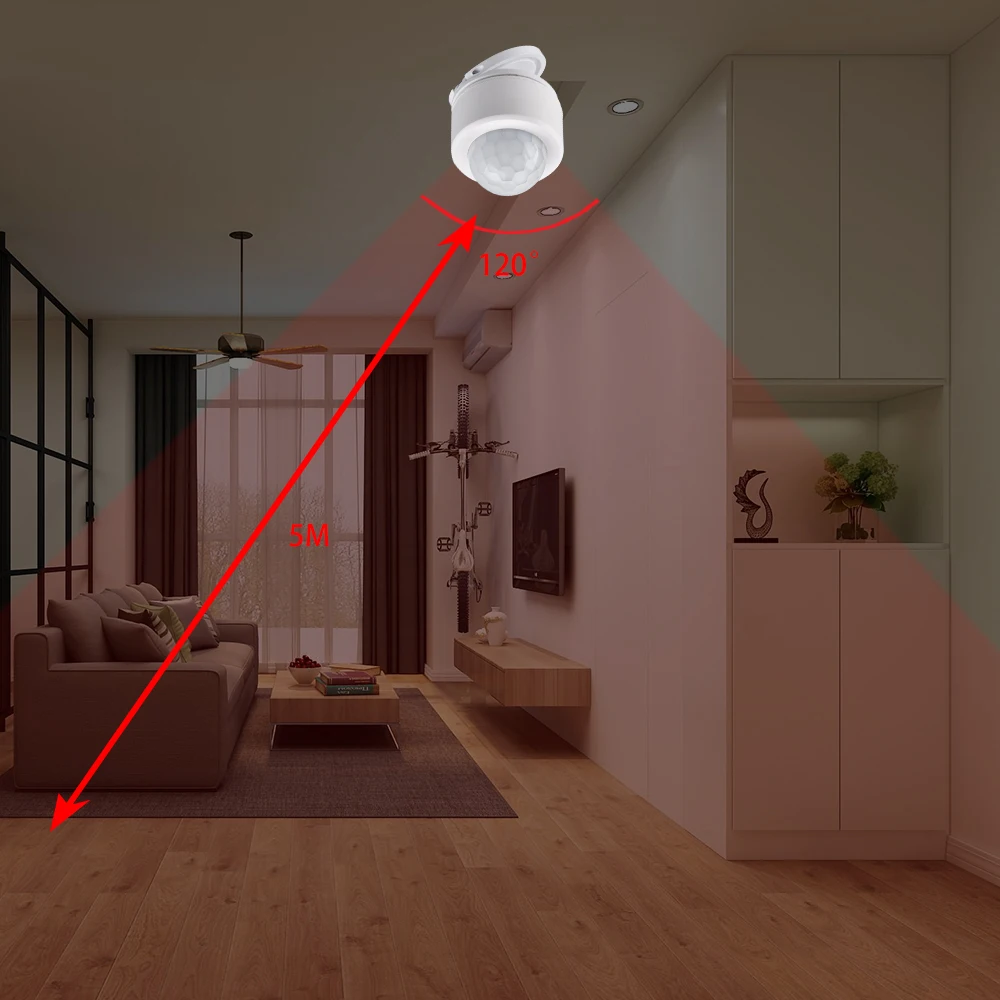 eWeLink ZigBee3.0 Motion Sensor PIR IR Automation Human Body Infrared Detector Wireless Security Mini Tuya SmartLife Home Alexa