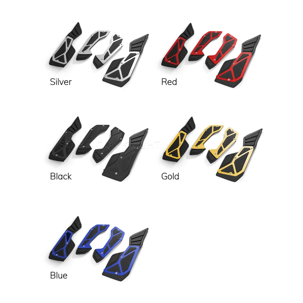 For Yamaha NMax 125 150 155 N Max NMax125 NMax150 NMax155 Motorcycle Accessories Footrest Footpads Foot Pegs Pedals Plate Pads