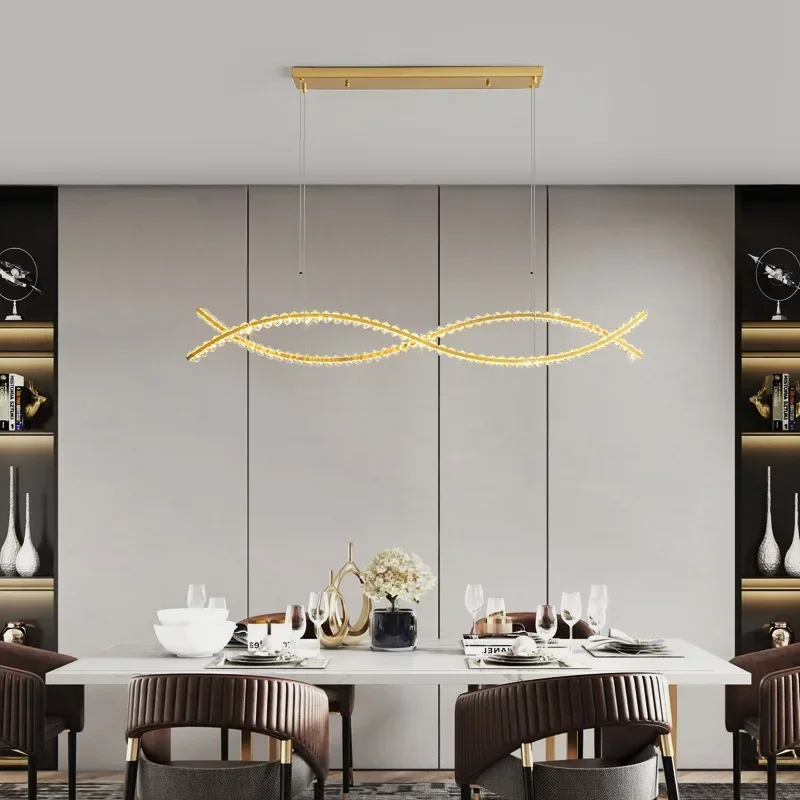 Elegant Modern Dining Room Pendant Lamp Stylish Ceiling Chandelier for Home Decor & Indoor Lighting Fixtures