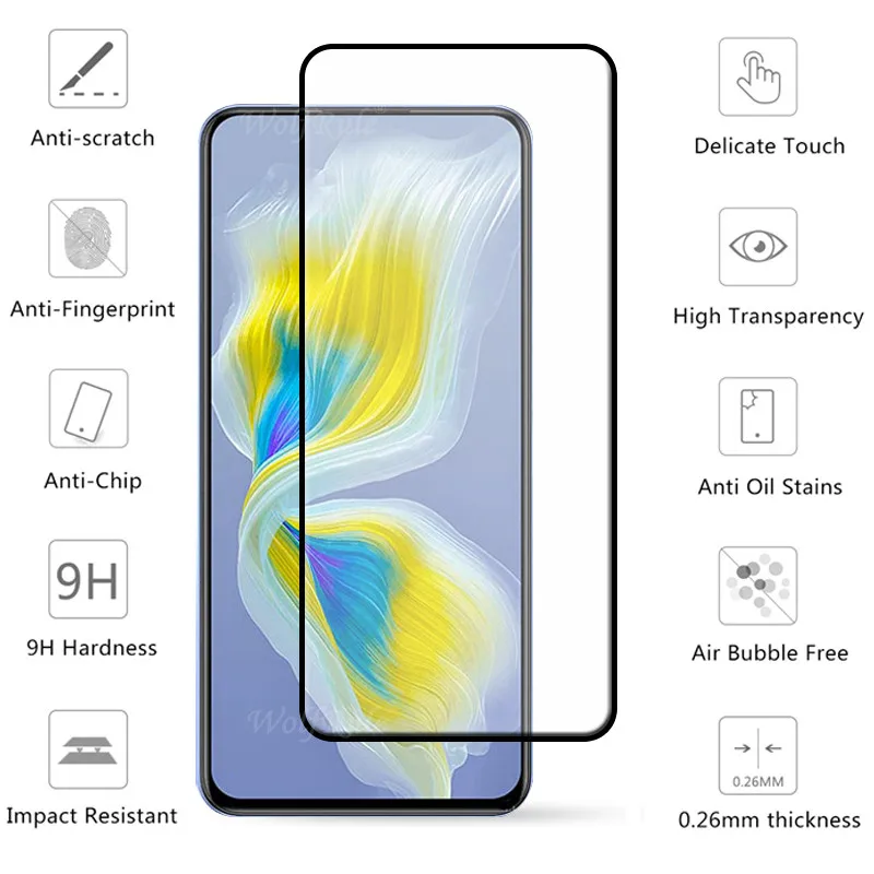 4-in-1 For Tecno Camon 18 Premier Glass For Tecno Camon 18 Premier Full 9H Tempered Glass For Tecno Camon 18 Premier Lens Glass