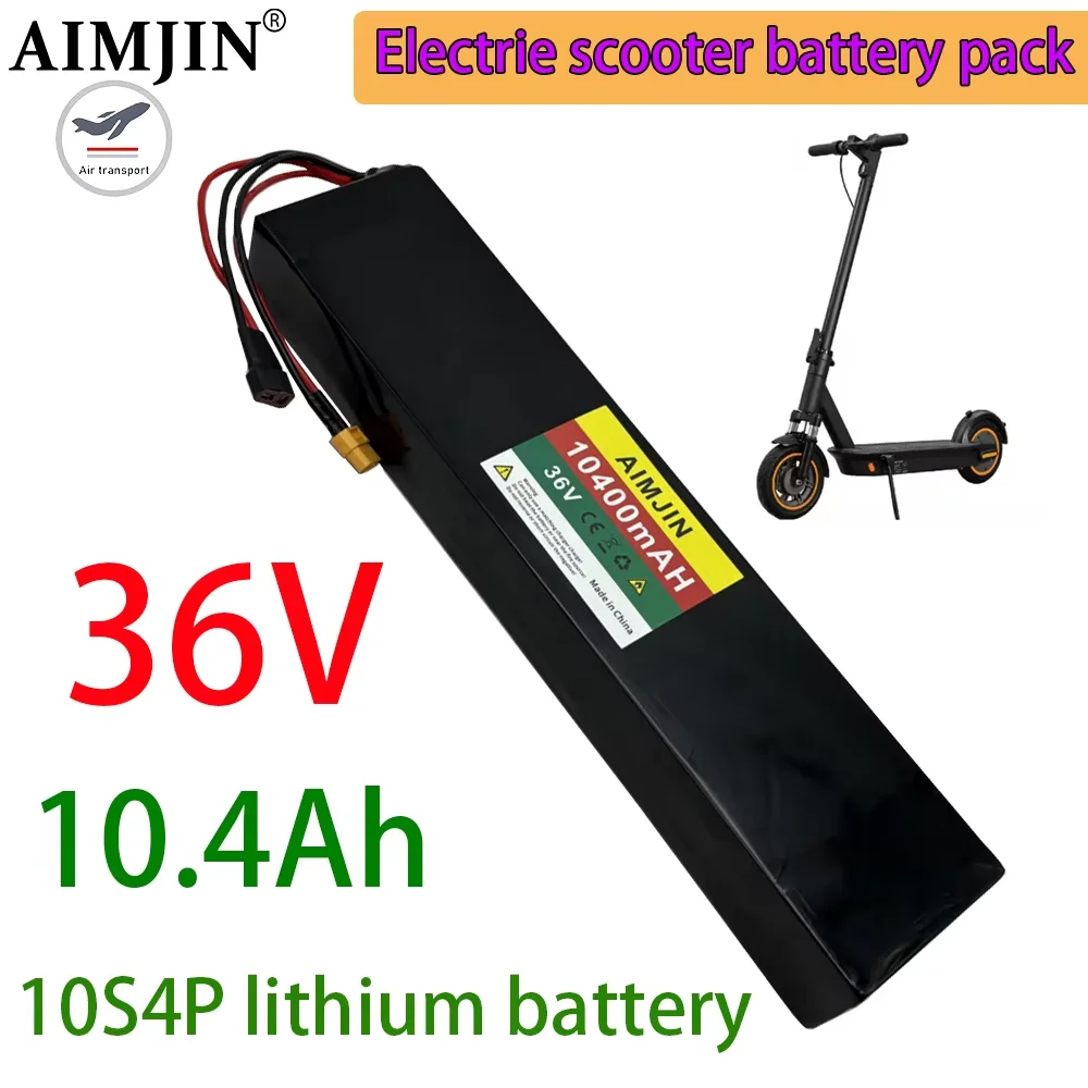 

42v Electric Scooter Battery Pack 36V 10S4P 10400mAh 18650 Lithium M365 Electric Scooter 36v 350W 500W Battery Scooter