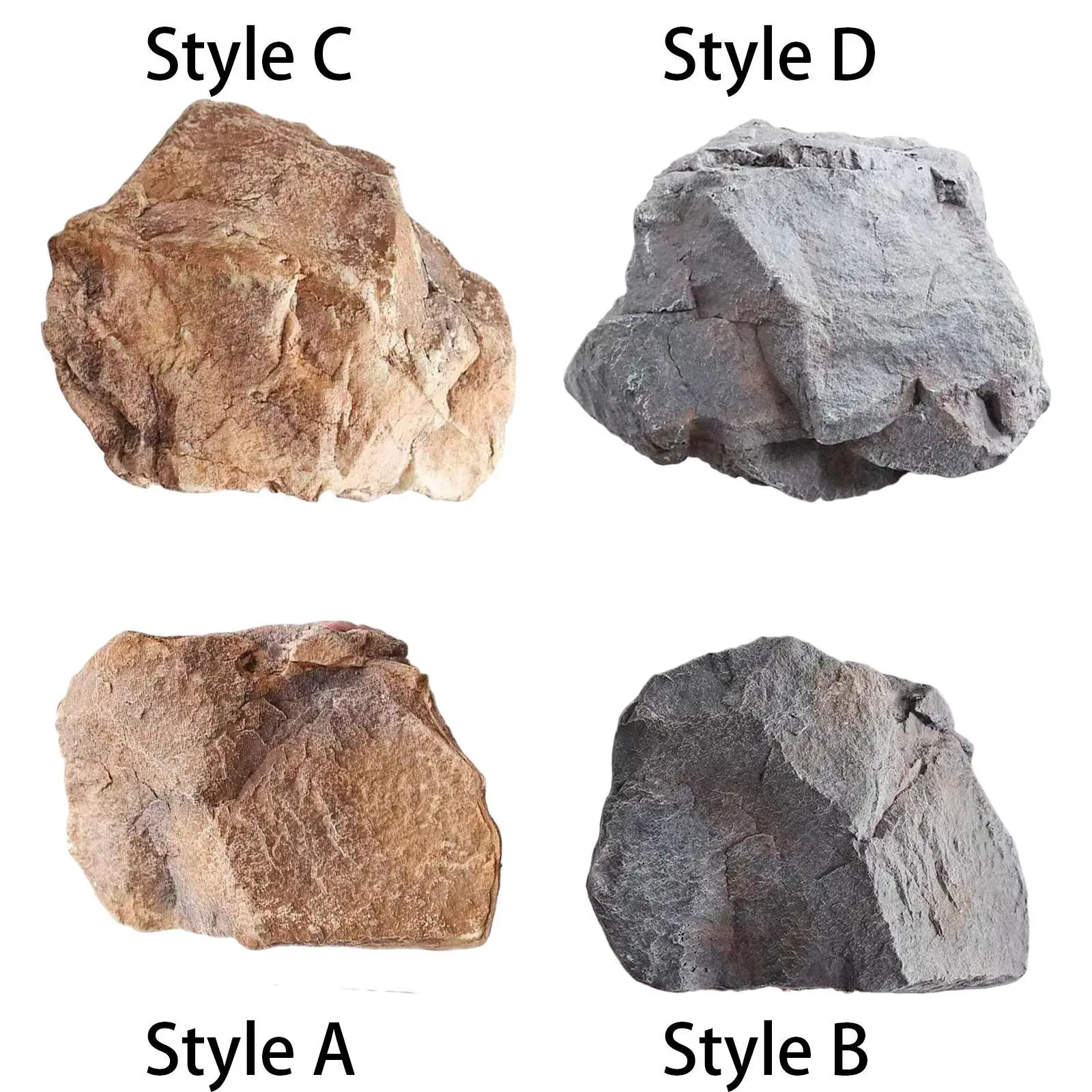 Artificial Rock Versatile PU Sandstone Landscape for Rivers Decorative Parks