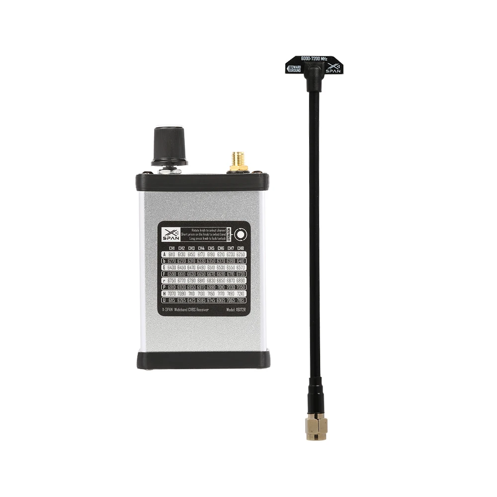 

RUSHFPV 6.1-7.2GHz Ultra-Wideband Receiver Antenna Set For FPV Drone And Fixed-Wing RC Aircraft Receiver