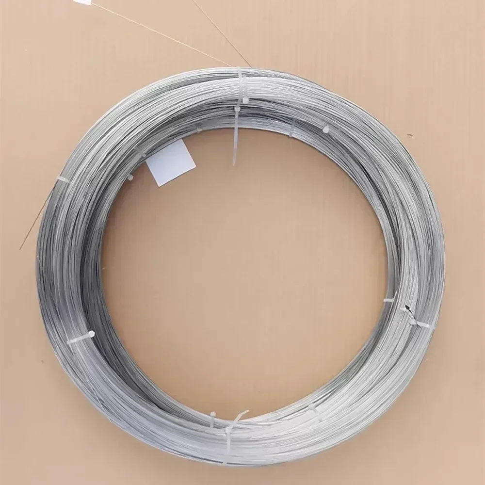 Super Elastic Nitinol Wire - White Nickel-Titanium Alloy Hyperelastic Filament