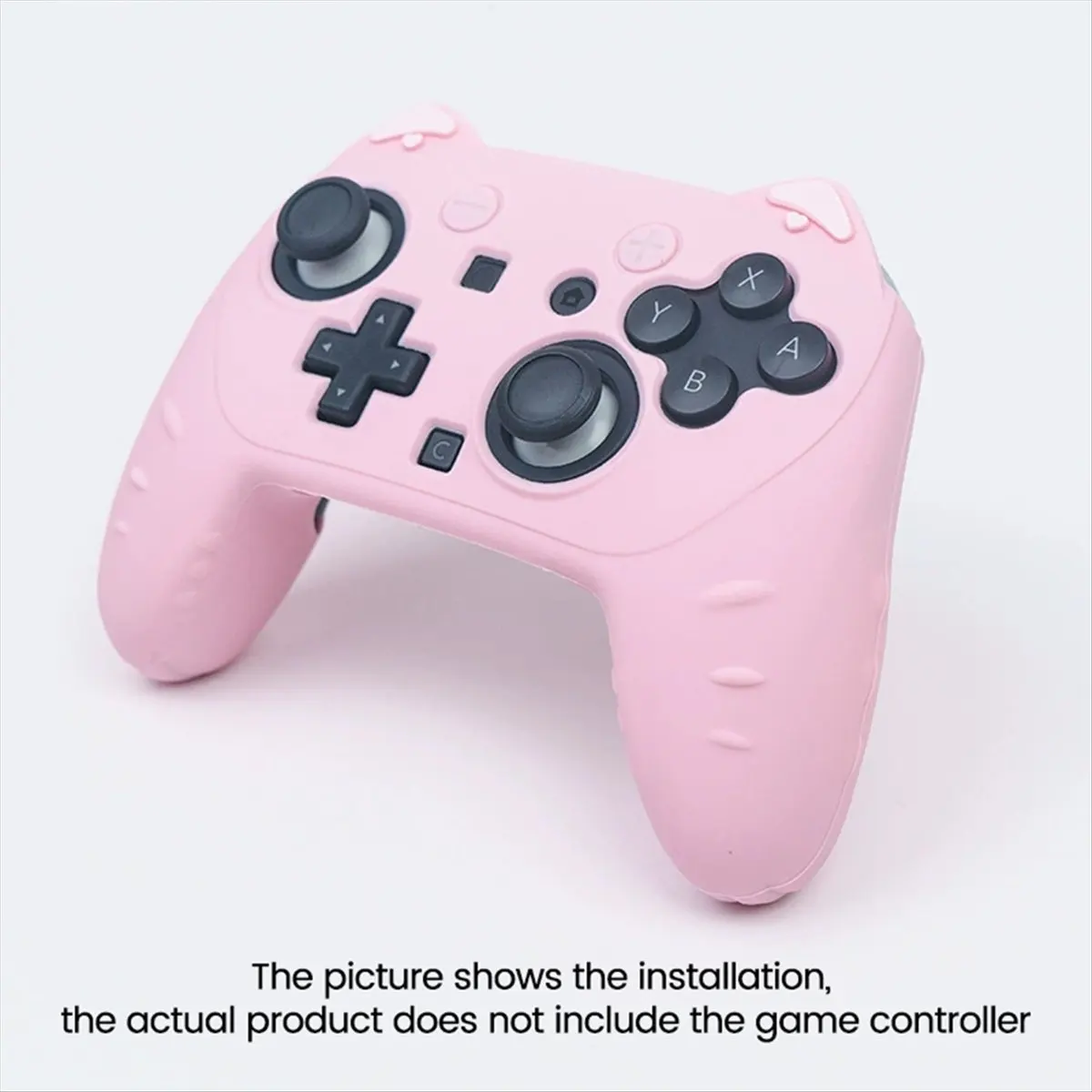 A86G NEW  Switch 2 Pro Cat Controller Skin Grips Set Anti-Slip Sweat-Proof Tight Fit Easy Installation