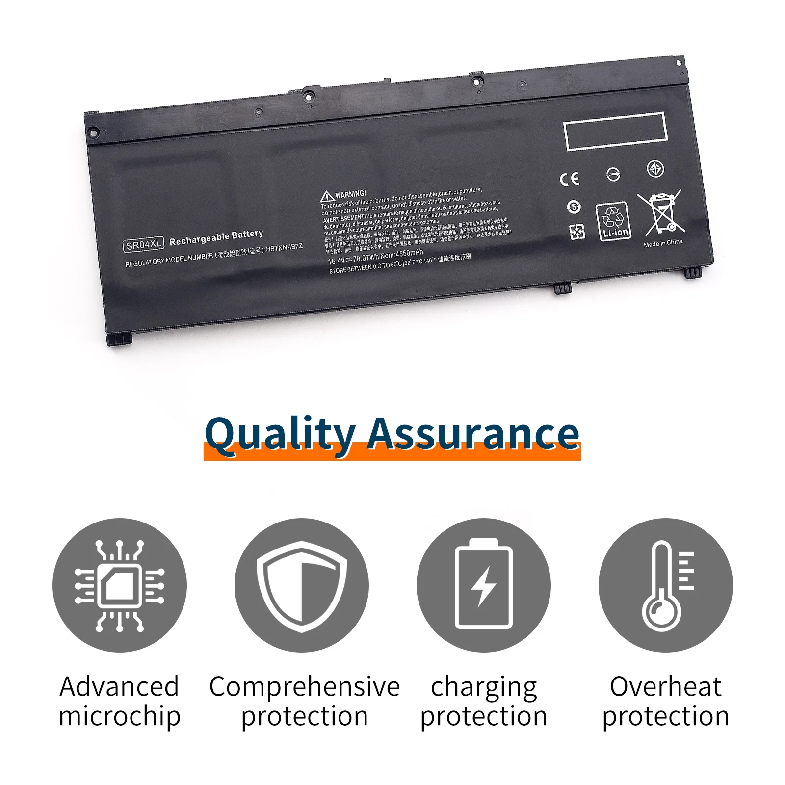 SR04XL Laptop Battery For HP OMEN 15-CE 15-CB 15-CE015DX 15-CB014ur TPN-Q193 TPN-Q194 TPN-C133 HSTNN-DB7W 917724-855