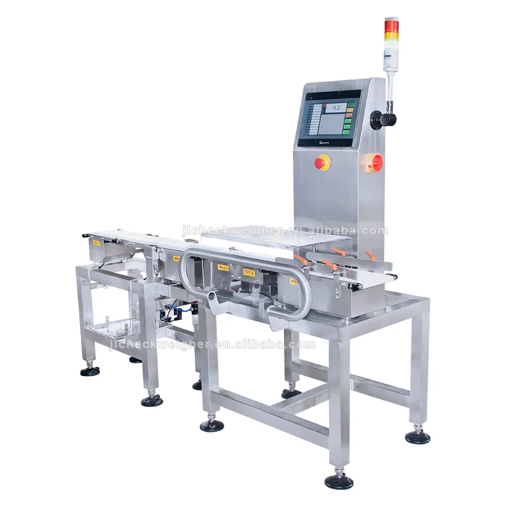 High speed online automatic weighing machine conveyor belt weight scale with weight controller