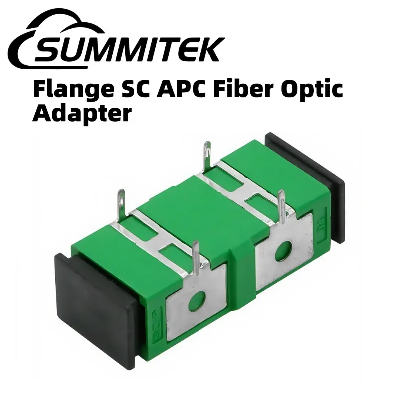 

Summitek SC Fiber Optic Adapter Optical Modem PC Version Spot Welding Application Pointed Shrapnel Fiber Optic Flange Coupler