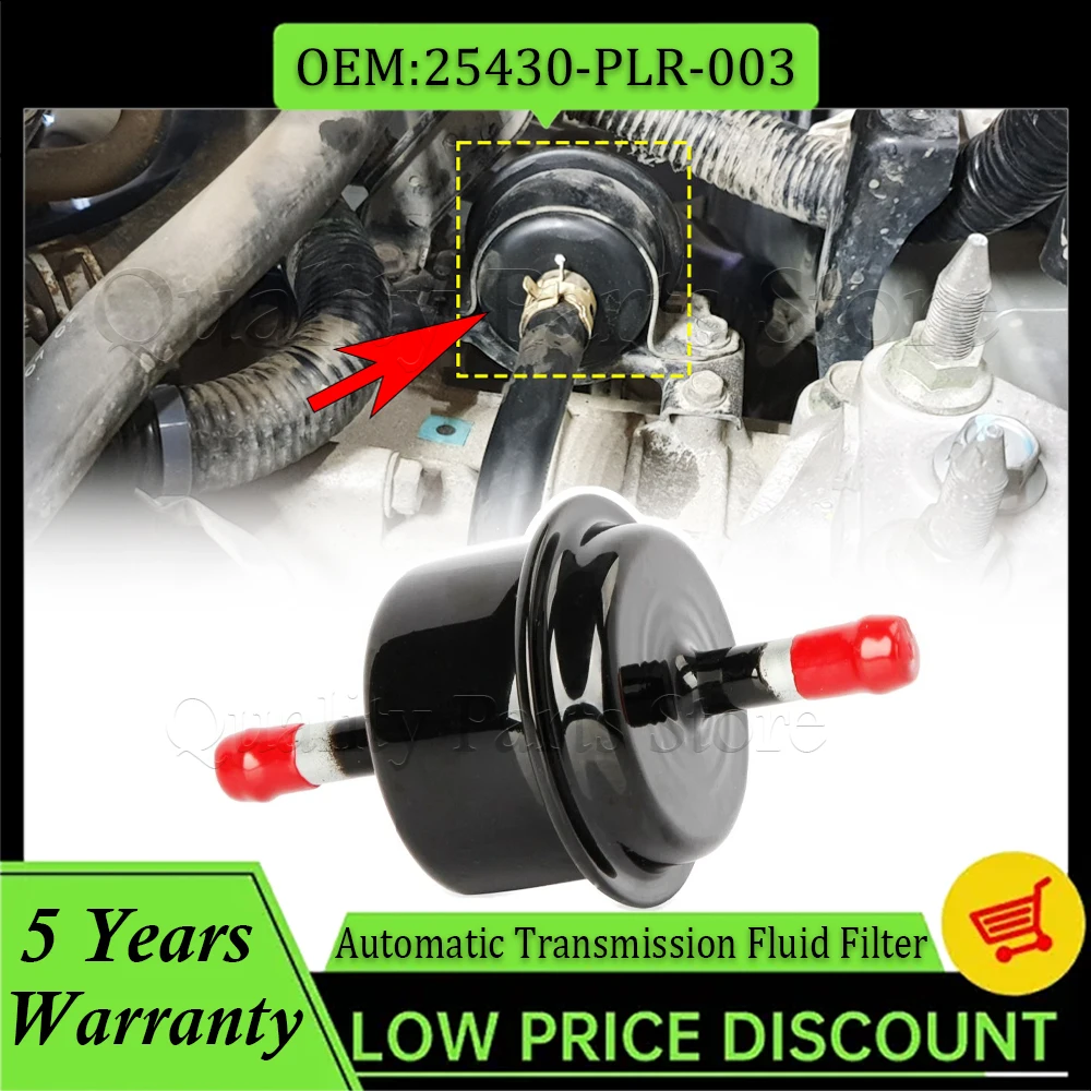 

25430-PLR-003 для Honda Civic Accord CR-Z Insight CR-V CRV Element FIT JAZZ CITY TSX MDX автомобильный фильтр жидкости для автоматической коробки передач