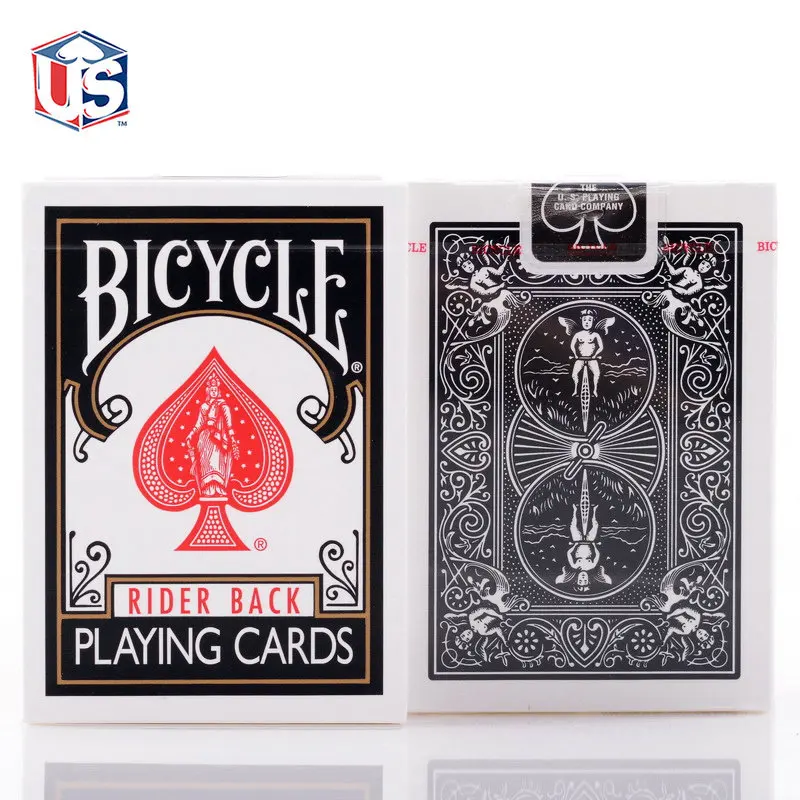 Bicycle Rider Back Playing Cards Standard Index Red Black Decks of