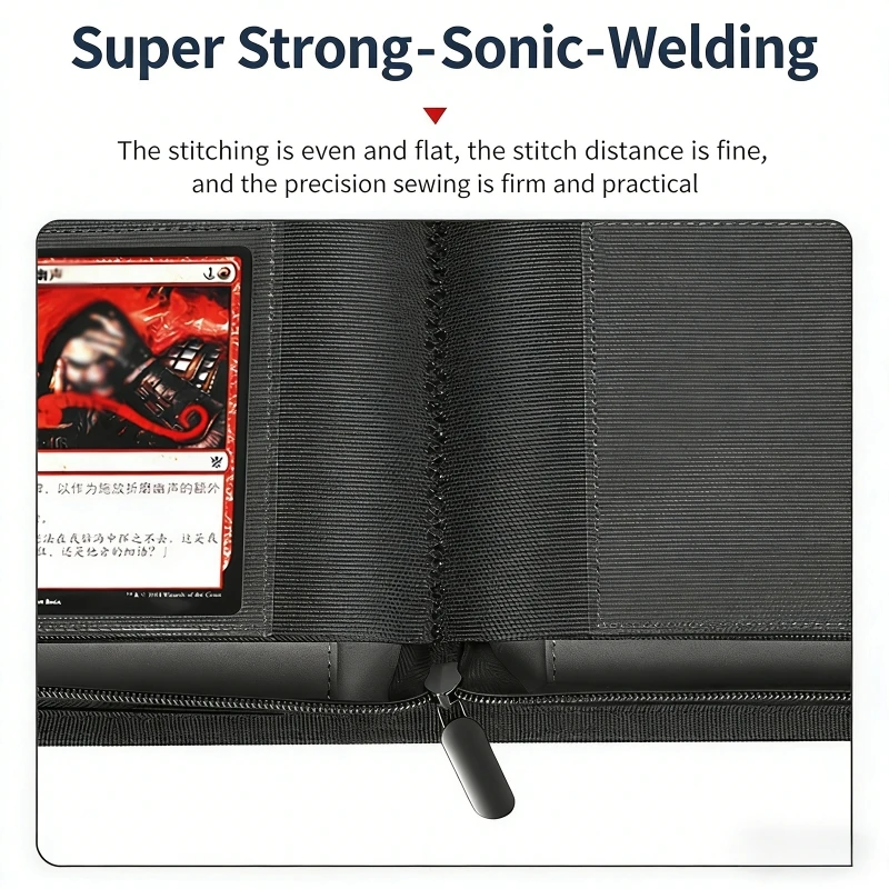 1024 Cards Capacity Pocket Holder Binders Albums For Pokemon Yugioh Baseball Football Sports Game Card Book Sleeve Binder Toy view 5