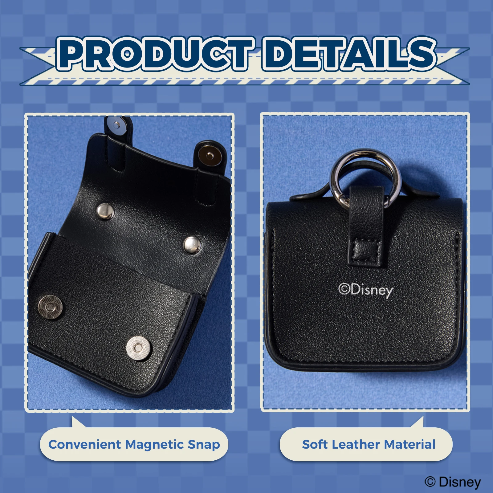 MINISO Disney Earphone Case Zootopia Judy Hopps Cute Mini Earbuds Storage Bag Portable Headphone Pouch Cartoon Organizer Parts