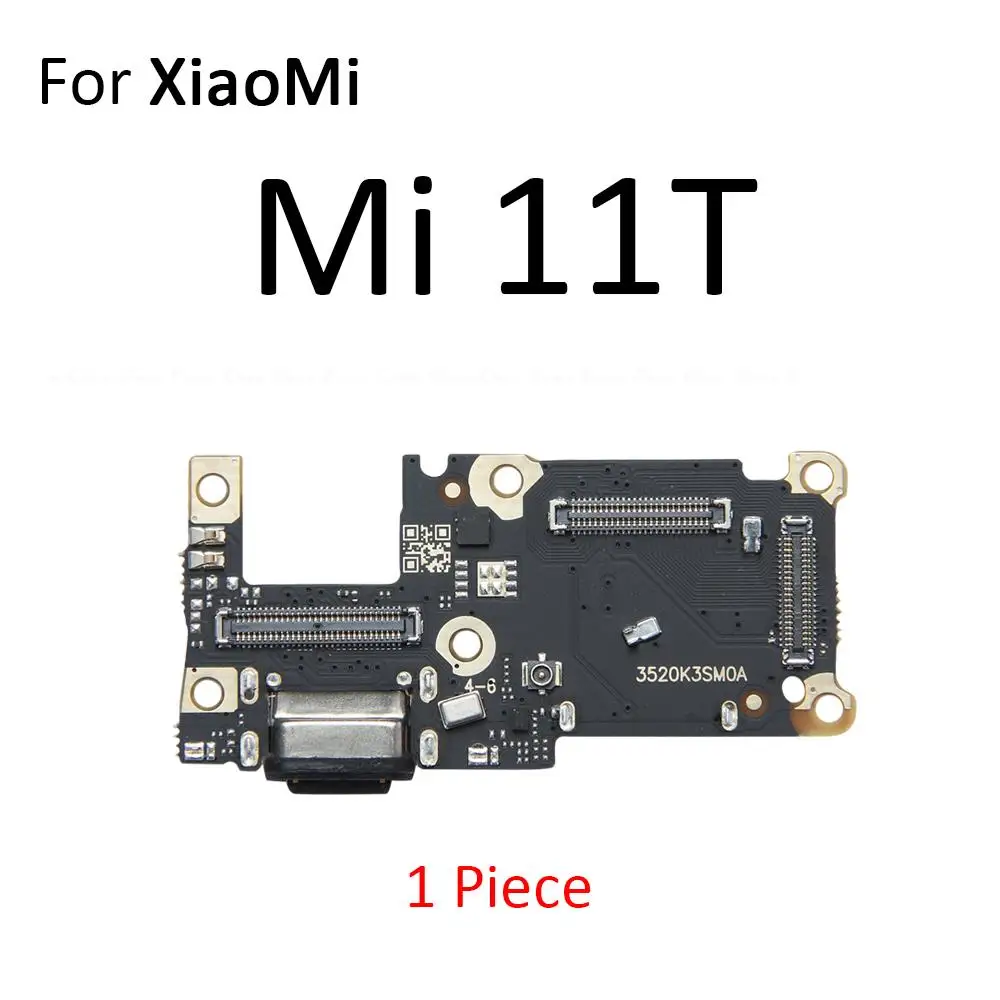 USB Charging Charger Dock Port Board With Microphone Mic Flex Cable For Xiaomi Mi 10 10T 10i 11 11i 11T 11X Pro Lite Ultra 5G NE view 6