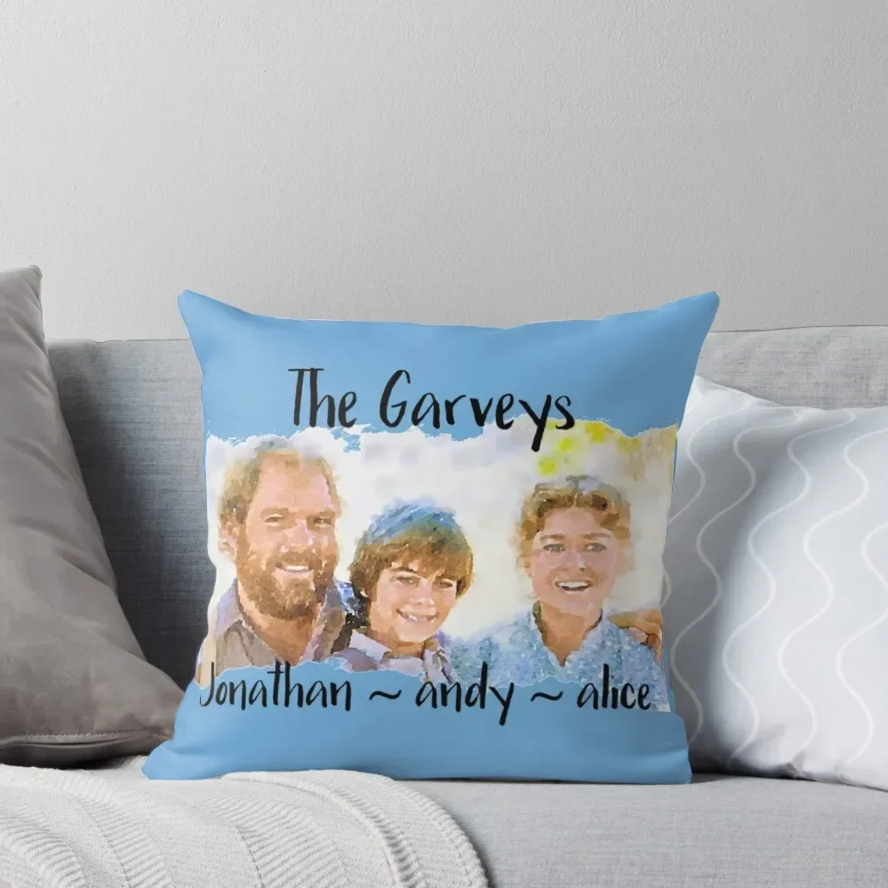 Garvey Family Little House on the Prairie Throw Pillow Couch Cushions Sofa Cover Pillow