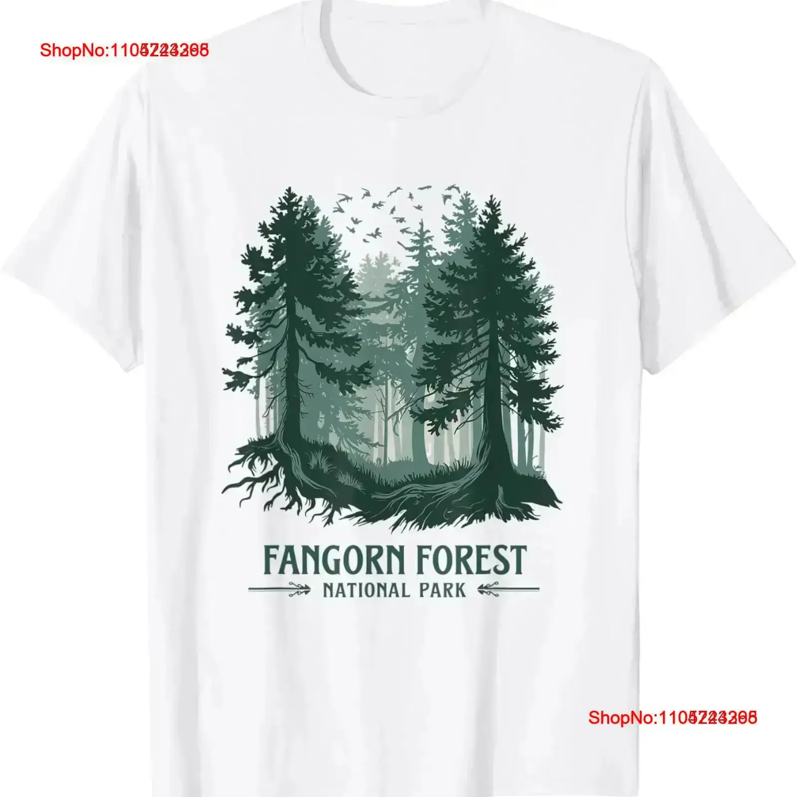 Fangorn Forest National Park Bookworms Saying T Shirt vintage Washed Versatile homme Slightly Breathable Stylish vintage
