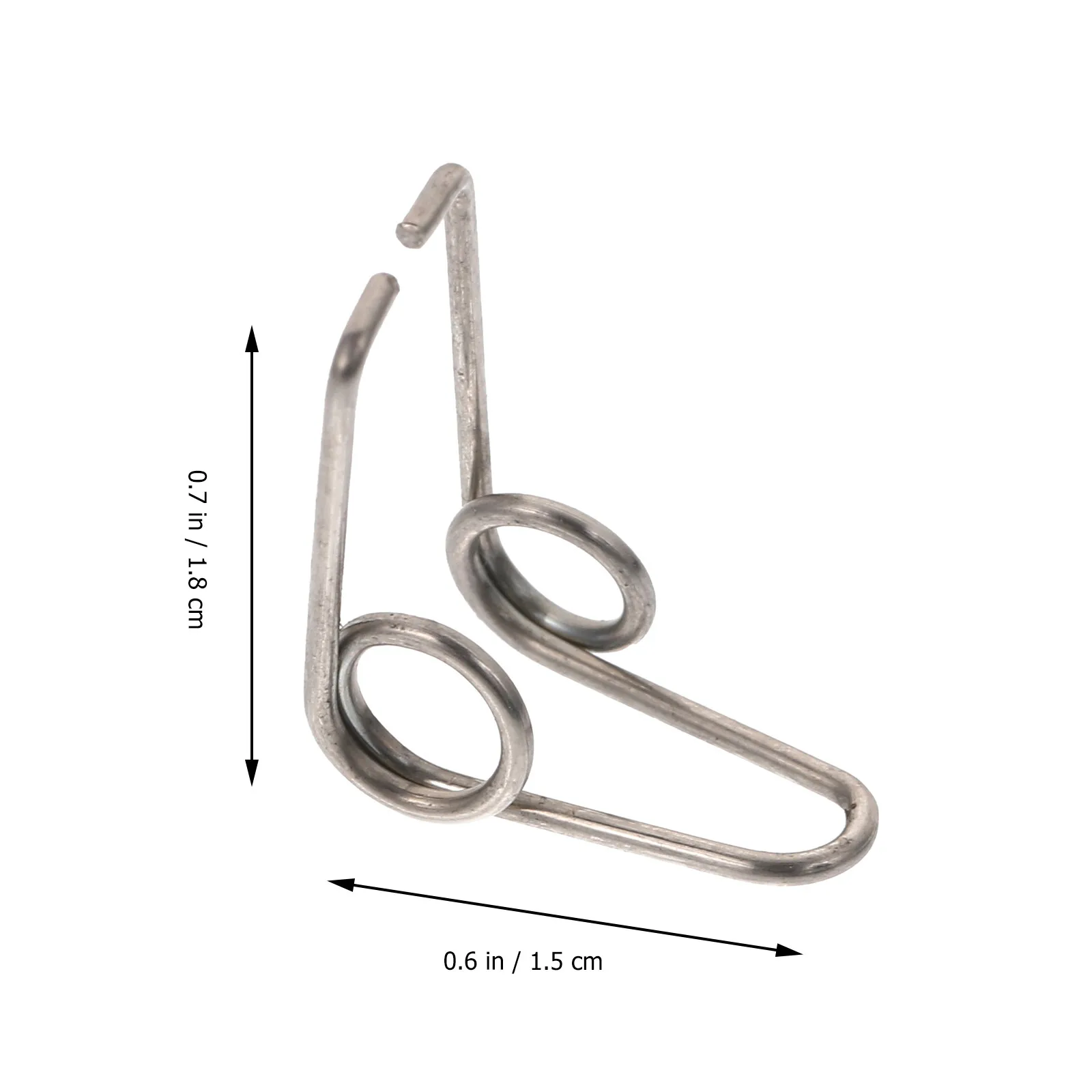 10Pcs Trumpet Watergate Key Springs Robust Iron Design Non-Damaging Easy-Fit Replacement Set for Wind Instrument Drain Clique