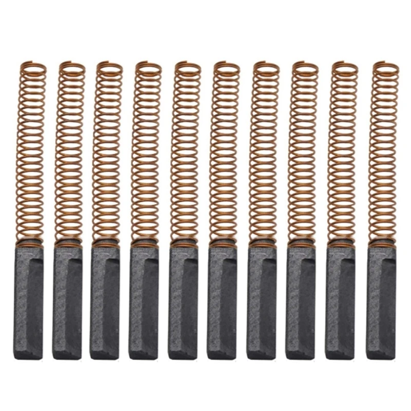 10Pcs KitchenAid Beater Motor Brush Spare Replacement Parts Mixer Accessories for Mixer 5k5sswhk55k Carbon Brush