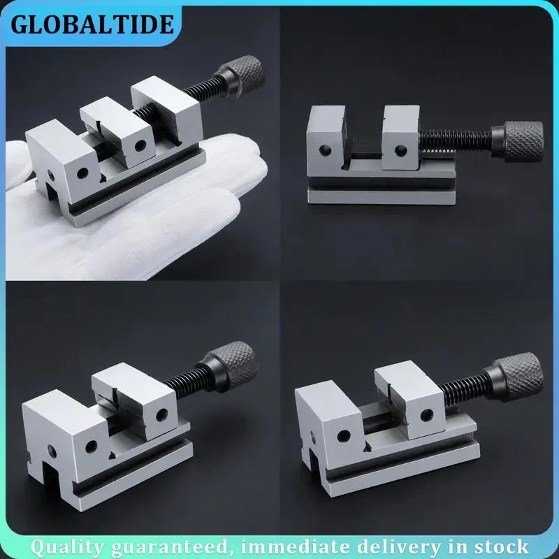 Mini Precision Parallel Jaw Vise Type Cross Bench for CNC Milling Engraving Machine Lathe Machining Tool