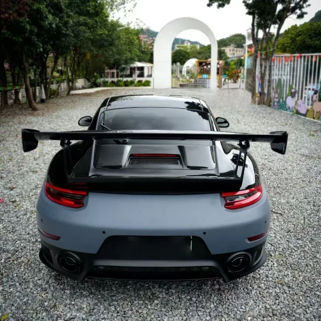 For 991 GT2 RS Rear Body Kit and Car Grille Accessories Front Bumper Upgrade for 911 Carrera 991.1 991.2 GT2 RS Cars 4