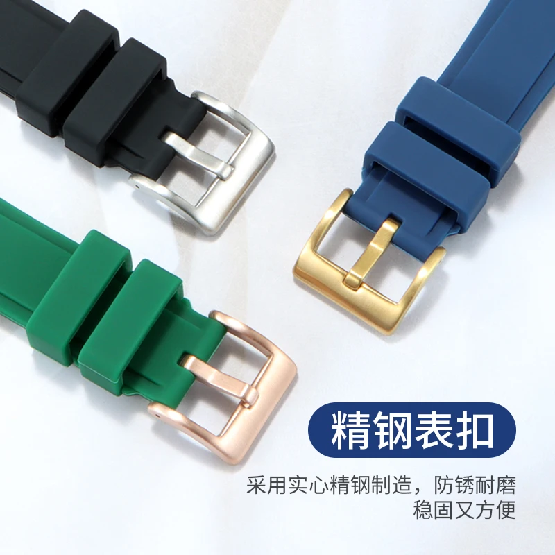 سوار TIMEX Expedition Navigator للرجال من المطاط/السيليكون - حزام ساعة بتصميم متين مقاس 24 × 16 مم بديل