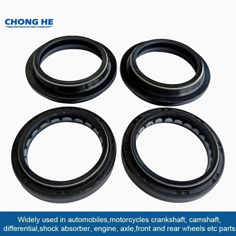 

41x53x10.5 41 53 mm Front Shock Fork Damper Shaft Dust Oil Seal Retainers For KAWASAKI Z750S Z750 ZR750L ZR750 ZR Z 750 S Street