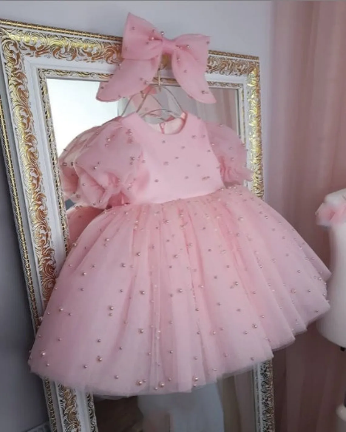 Vestidos de cumpleaños de boda para niñas de 9m a 8 años, bonito vestido de fiesta, tutú, vestido de bautizo para niños, ropa Formal para desfile