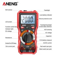 ANENG SZ302 Tools LCD Digital  AC/DC Votage Current Votage Diode Freguency Multimeter Multitester Automatic  Capacitance  Tools