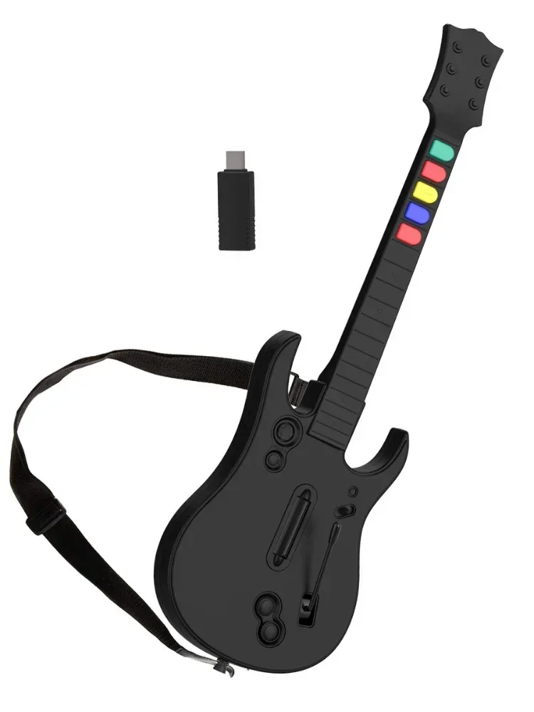 Guitar Hero Game Wireless Gaming Controller Rock band 2.4 G Remote Guitar Handle Console Gamepad 5Key For PC PS3 PC