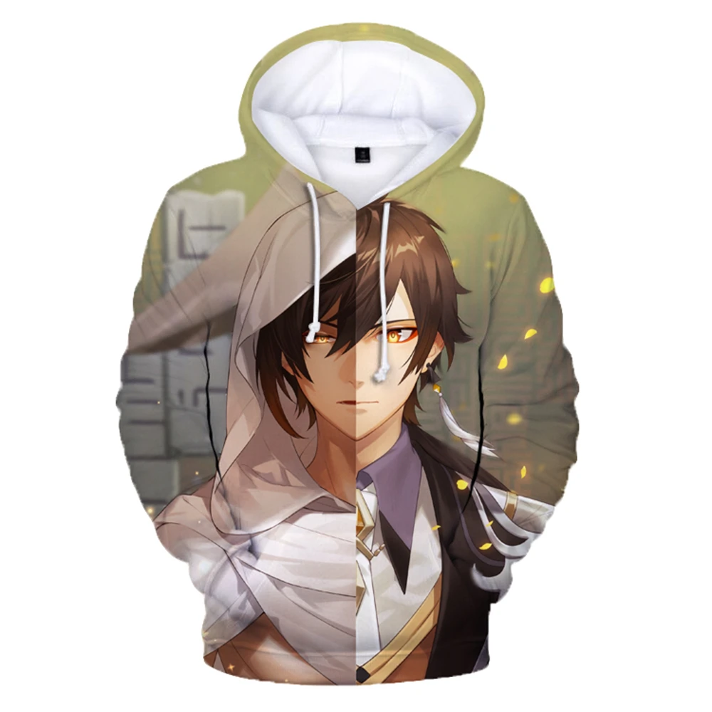 

Funny 3D Anime Print Men's Hoodies Hip Hop Trend Harajuku Streetwear Autumn Winter Oversized Sweatshirts Fashion Casual Clothes